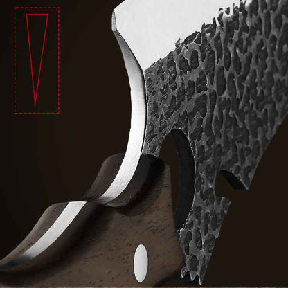 Sarah Express Premium Forged Steel Kitchen Knife - Professional Chef's Cleaver 31cm