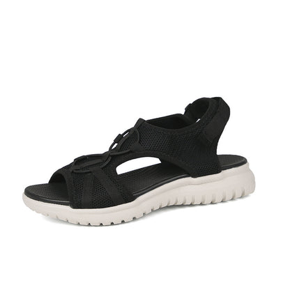 Sarah Express Breathable Platform Sports Sandals Black