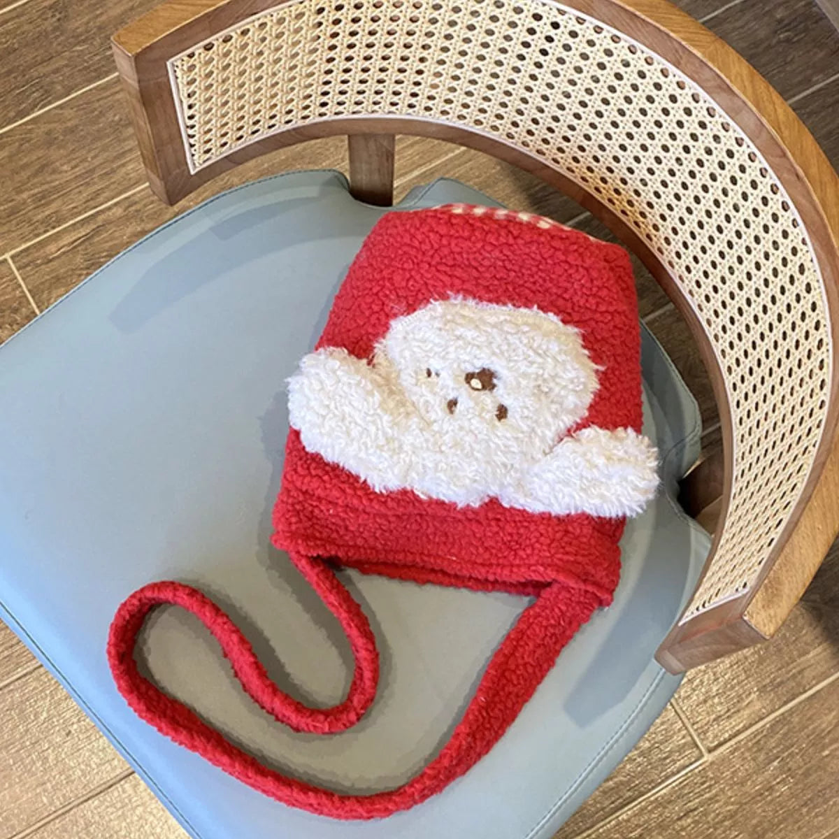 Sarah Express Women's Cute Dog Plush Crossbody Bag