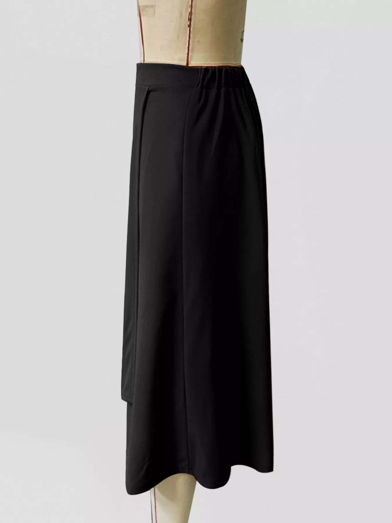 Sarah Express Women's Asymmetrical Hem A-Line Skirt