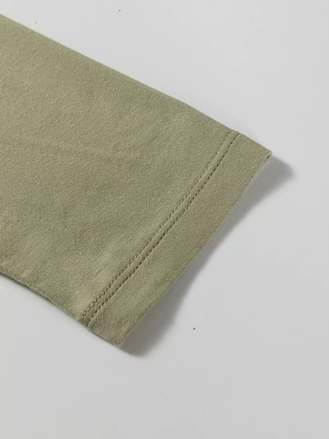 Sarah Express Women's Solid Color Long Sleeve Fitted Top