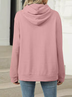 Sarah Express Women's Kangaroo Pocket Long Sleeve Hoodie