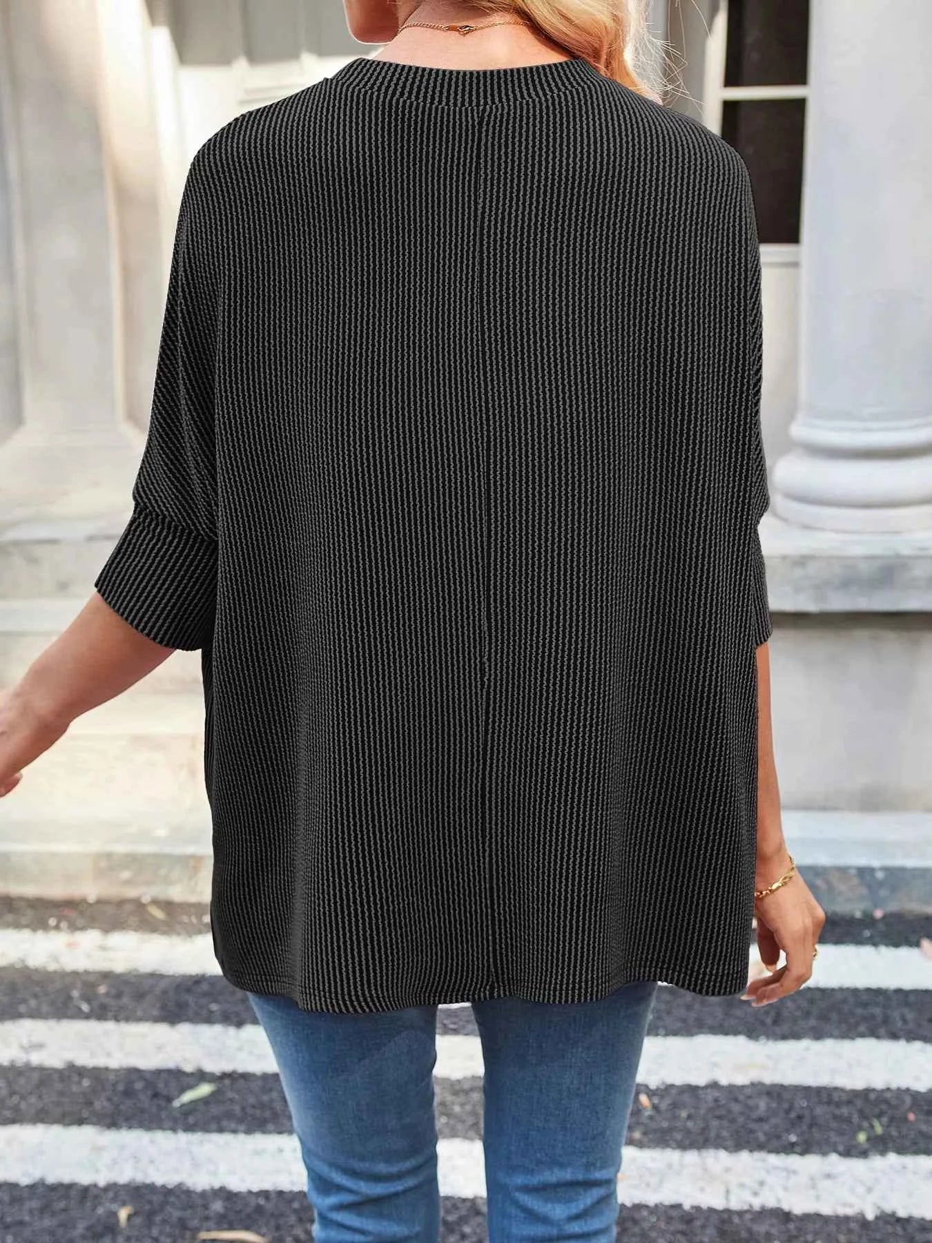 Sarah Express Women's Relaxed Fit Half Sleeve T-Shirt - Casual Oversized Tee