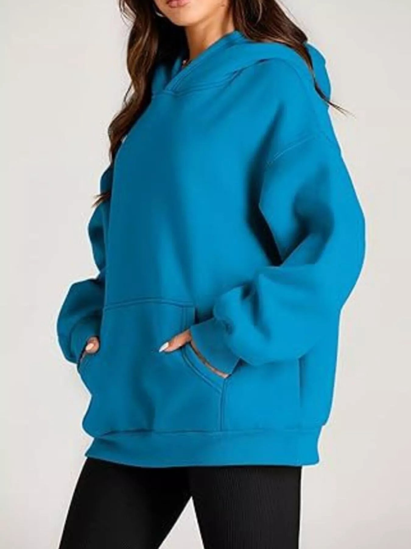 Sarah Express Women's Kangaroo Pocket Long Sleeve Hoodie