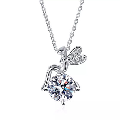 Sarah Express Women's 1 Carat Moissanite Pendant Necklace