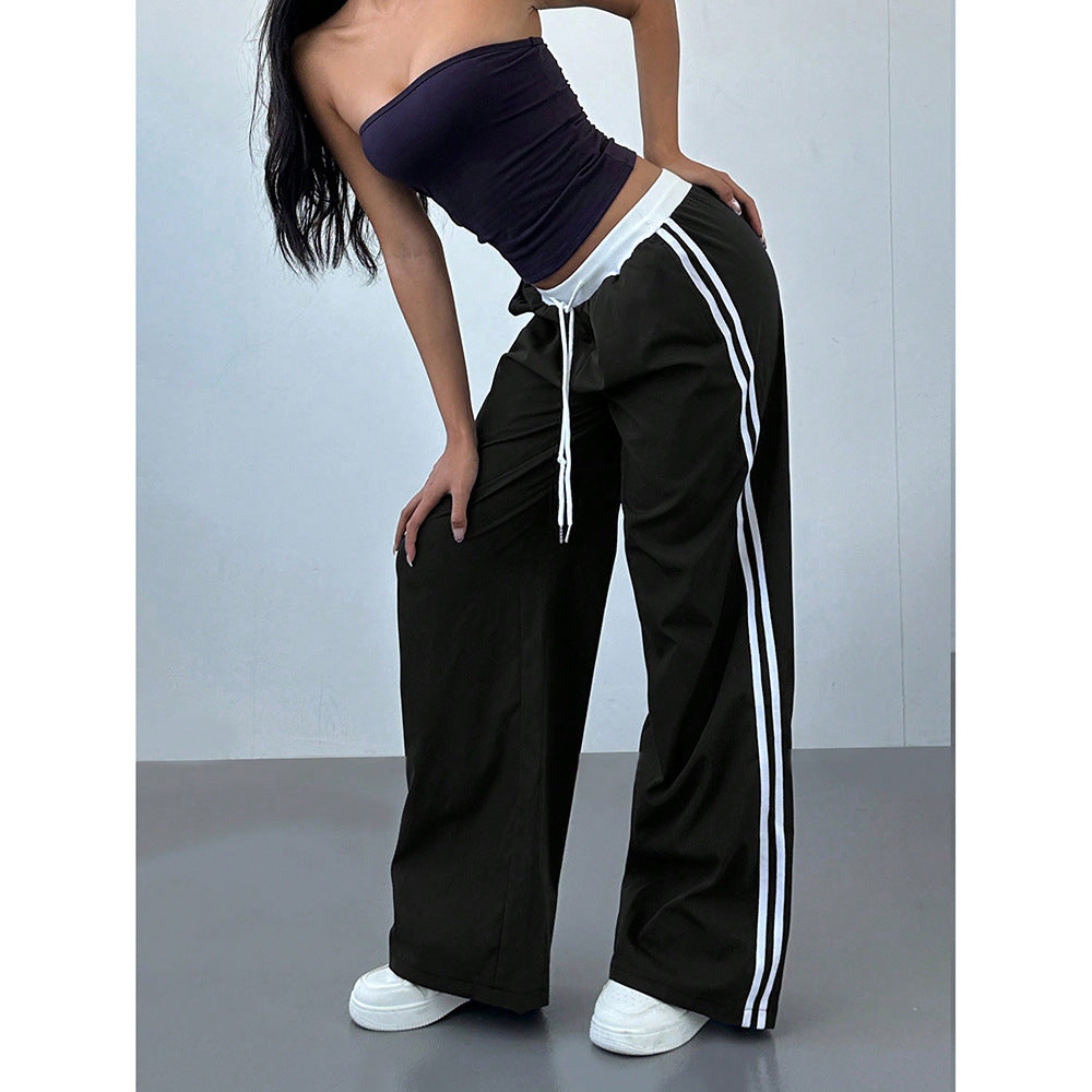 Women's Loose Trendy Digital Printing Long Pants