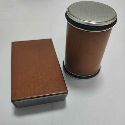 Sarah Express Premium Tungsten Steel Knife Sharpener - Professional Kitchen Tool Finished Wood Color Black box