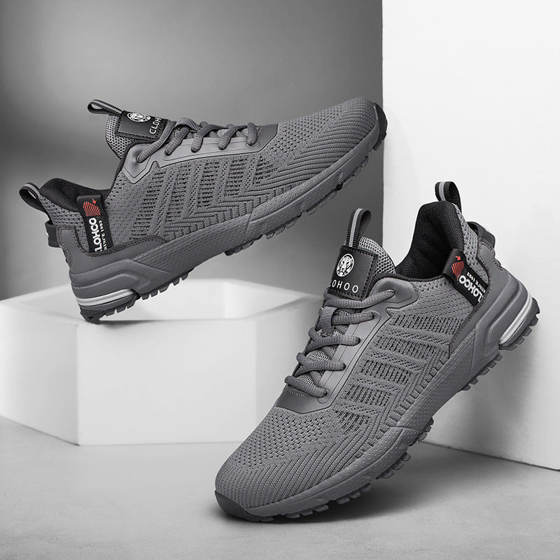 Sarah Express Breathable Mesh Athletic Sneakers for Men - Korean Style Casual Sports Shoes