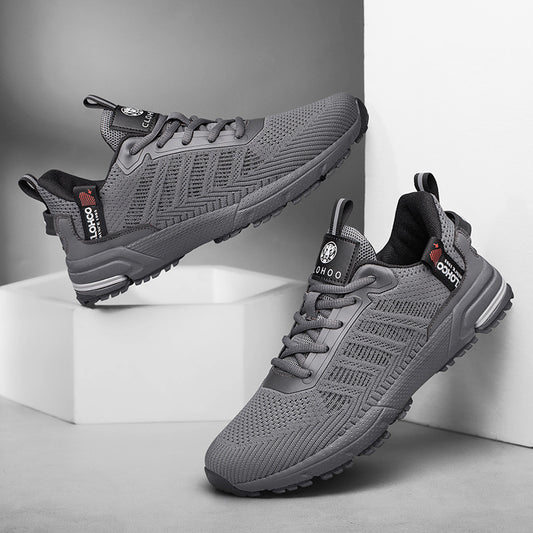 Sarah Express Breathable Mesh Athletic Sneakers for Men - Korean Style Casual Sports Shoes