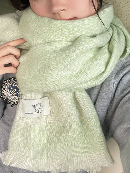 Sarah Express Women's Raw Hem Scarf