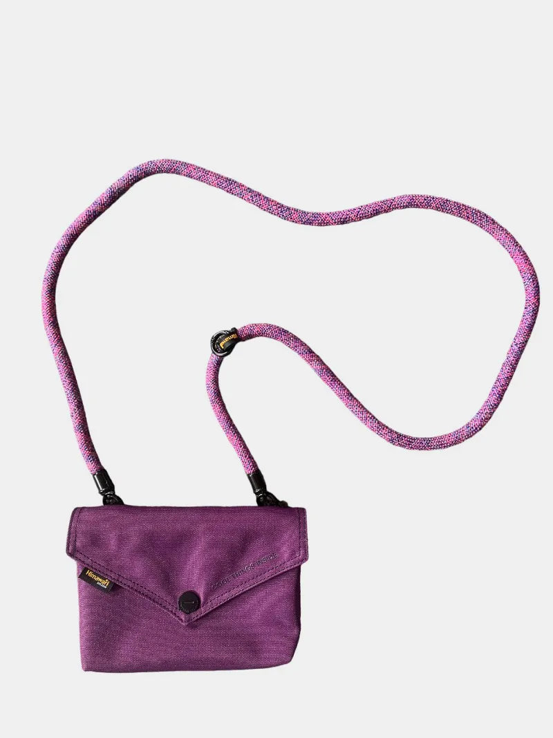 Sarah Express Women's Solid Color Envelope Crossbody Bag with Removable Strap Purple One Size