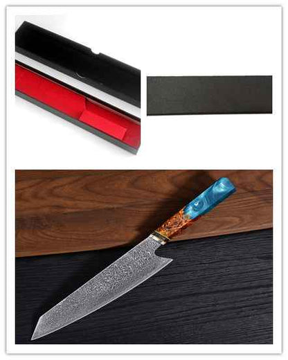 Sarah Express 67-Layer Damascus Steel Chef Knife - Professional Japanese Kitchen Knife Style A set